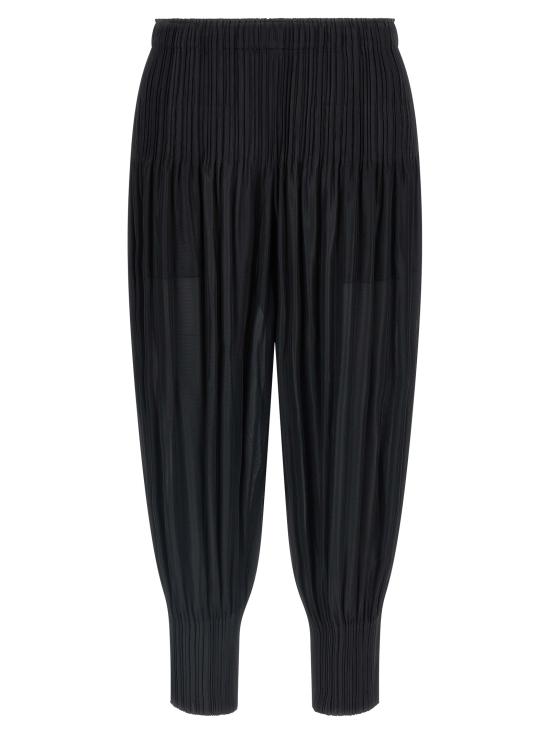 25FW 플리츠플리즈 트레이닝/조거 팬츠 PP58JF40215 BLACK DOM