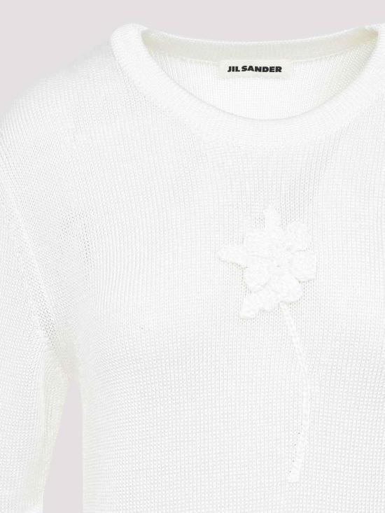 25SS 질샌더 반팔 티셔츠 J03GC0138J18344103 White - JIL SANDER