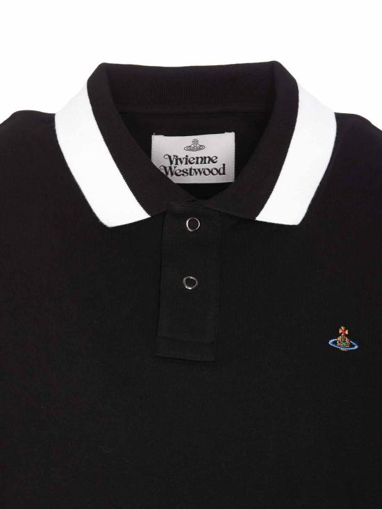  비비안웨스트우드 폴로 티셔츠 2H01000IJ0009N401 Black - VIVIENNE WESTWOOD