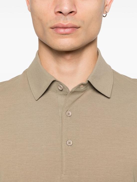 25SS 에르노 폴로 티셔츠 JPL00115U 52005 096 2600 DOVE - HERNO