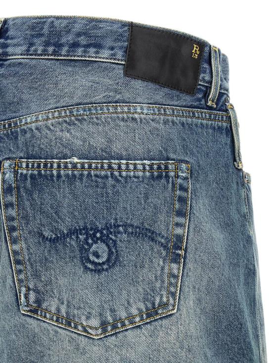 25SS 알13 숏팬츠 R13W6055969CBAINBLUE - R13