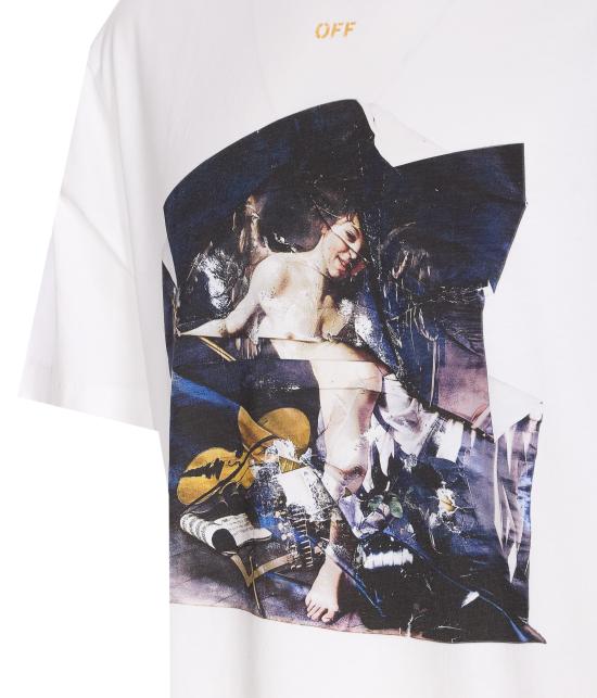 25FW 오프화이트 반팔 티셔츠 OMAA120F25JER00R 0116 White - OFF WHITE