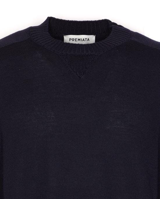25FW 프리미아타 스웨터 PMG21 BLUE Blue - PREMIATA