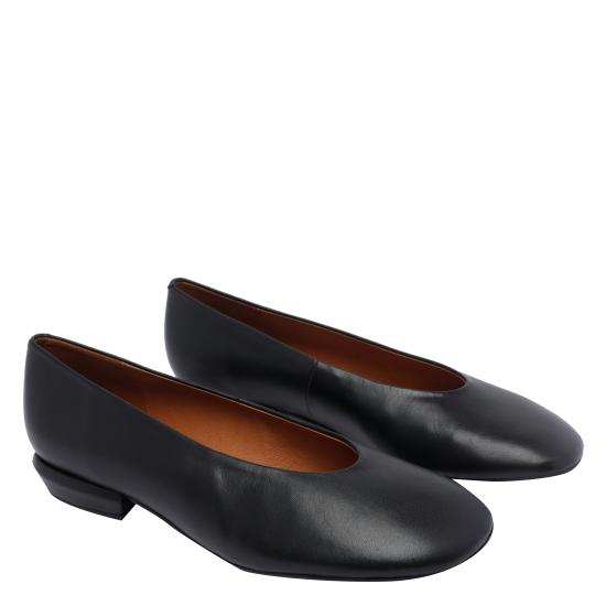 25FW 엔젤 알라르콘 플랫 슈즈 25584 220ASAVANE NEGRO Black - ANGEL ALARCON