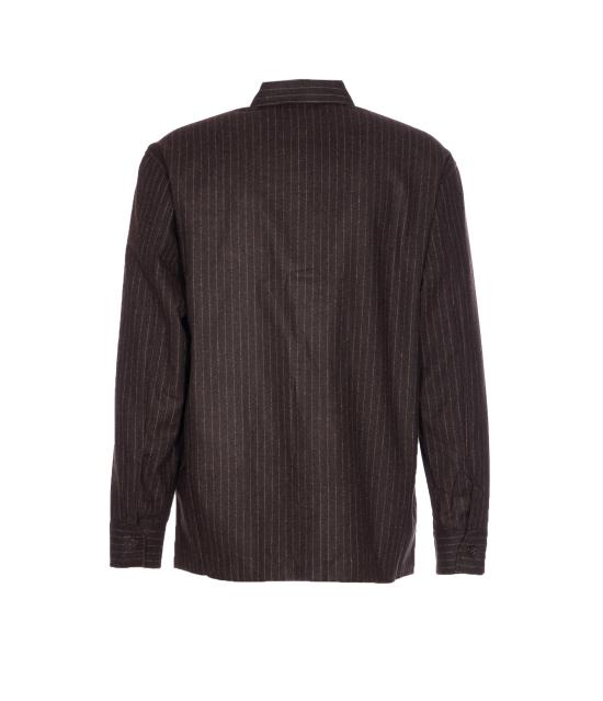 25FW 엔엔07 셔츠 2560000186 BROWN STRIPE Brown - NN07