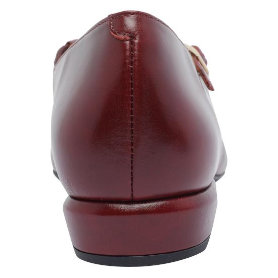 25FW 엔젤 알라르콘 플랫 슈즈 25531 620BSIERRA ANTIK BURDEOS Red - ANGEL ALARCON