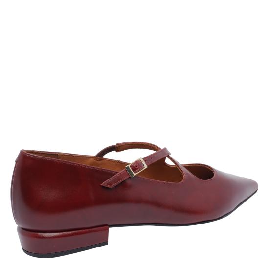 25FW 엔젤 알라르콘 플랫 슈즈 25531 620BSIERRA ANTIK BURDEOS Red - ANGEL ALARCON