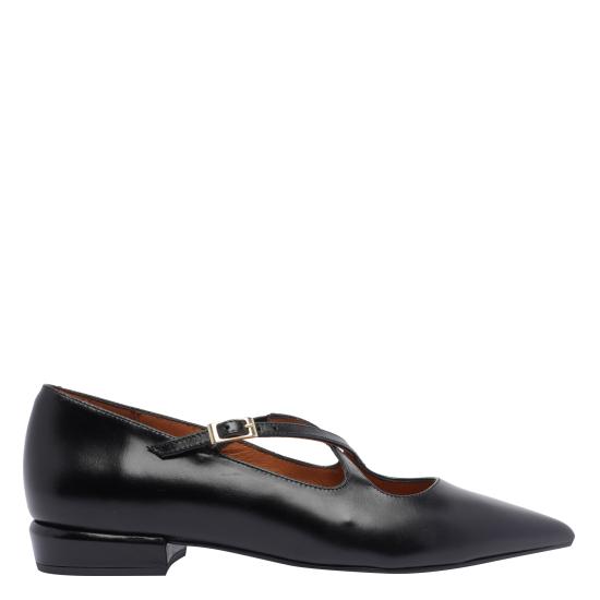 25FW 엔젤 알라르콘 플랫 슈즈 25531 620BSIERRA ANTIK NEGRO Black