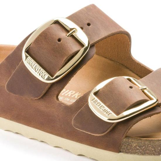 25SS 버켄스탁 샌들 ARIZONA BIG BUCKLE 1011073 COGNAC Brandy - BIRKENSTOCK