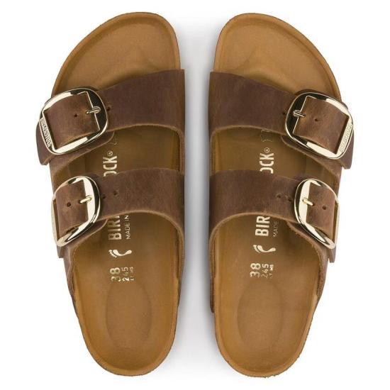 25SS 버켄스탁 샌들 ARIZONA BIG BUCKLE 1011073 COGNAC Brandy - BIRKENSTOCK