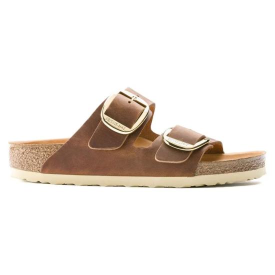 25SS 버켄스탁 샌들 ARIZONA BIG BUCKLE 1011073 COGNAC Brandy - BIRKENSTOCK