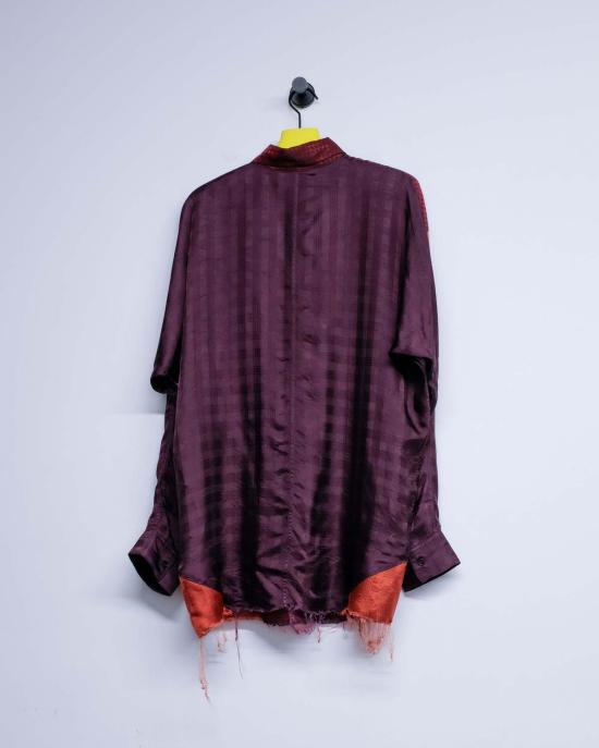  에드워드 커밍 긴팔 셔츠 큐프로 새그 암 플렉스 셔츠 - EDWARD CUMING