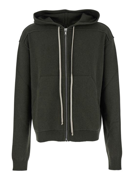 25FW 릭 오웬스 후드 티셔츠 RU02E1614WSBR25 Green