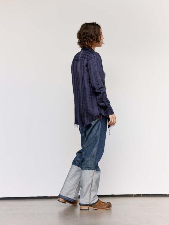  에드워드 커밍 긴팔 셔츠 렁 윈도우 셔츠 - EDWARD CUMING