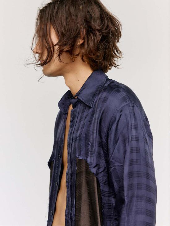  에드워드 커밍 긴팔 셔츠 렁 윈도우 셔츠 - EDWARD CUMING