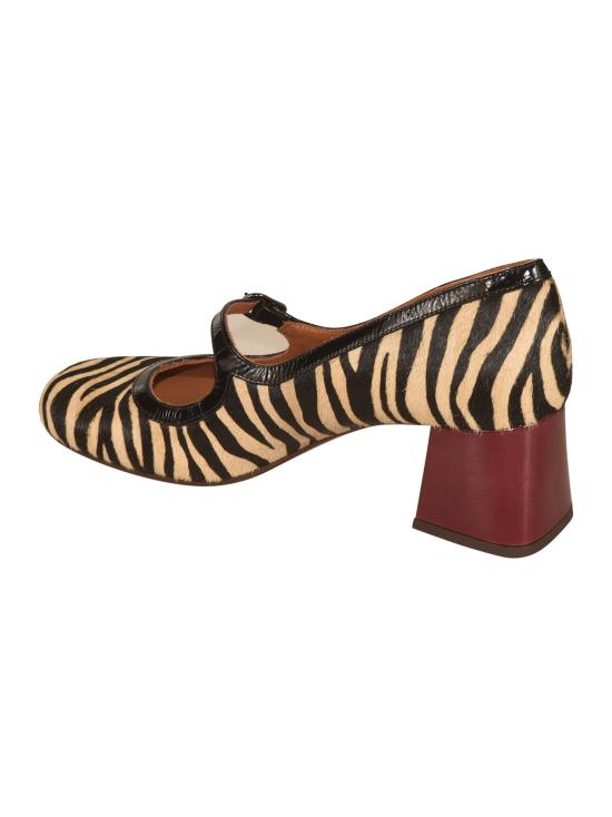 25FW 치에 미하라 힐/펌프스 MUMMIA PINKIE ZEBRA Pinkie zebra - CHIE MIHARA