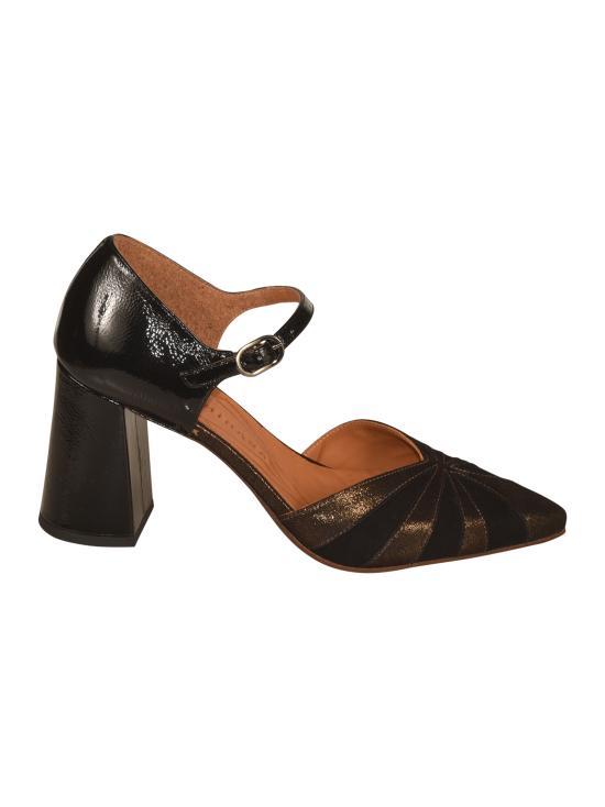 25FW 치에 미하라 힐/펌프스 LOLAY LAME BRONCE Lame bronce