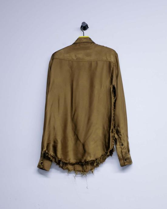  에드워드 커밍 긴팔 셔츠 스크래치 잇 틸 잇 블리즈 셔츠 - EDWARD CUMING