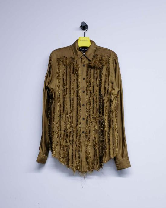  에드워드 커밍 긴팔 셔츠 스크래치 잇 틸 잇 블리즈 셔츠 - EDWARD CUMING