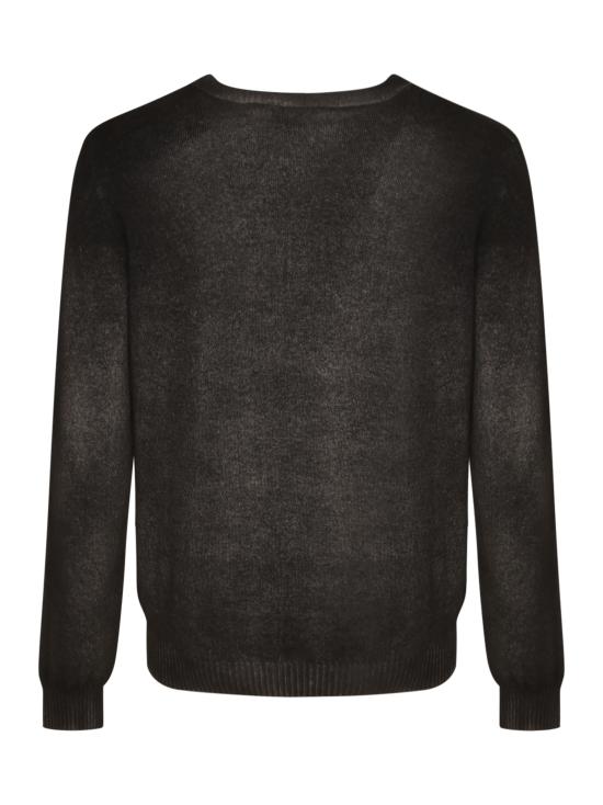 25FW 아방도이 스웨터 225WU3000CASV H V00023 Black - AVANT TOI