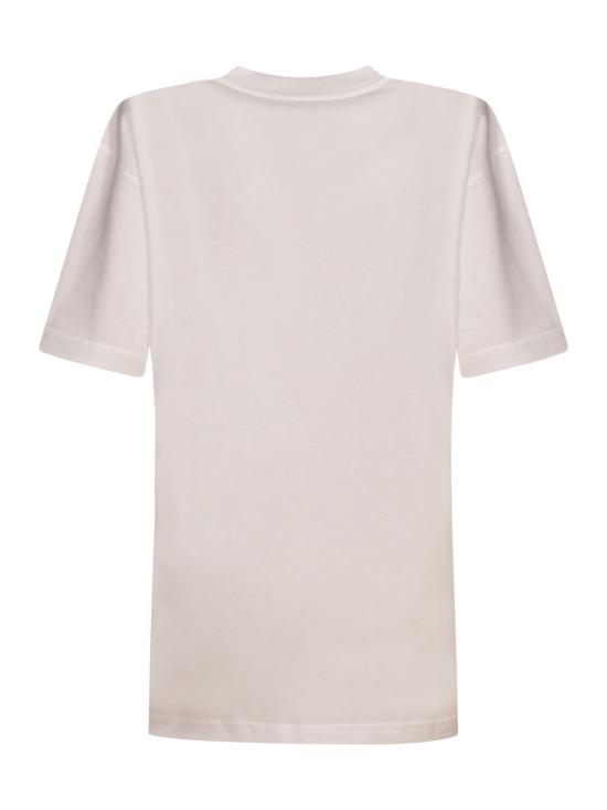 25FW 모스키노 반팔 티셔츠 V07165241 1001 - MOSCHINO