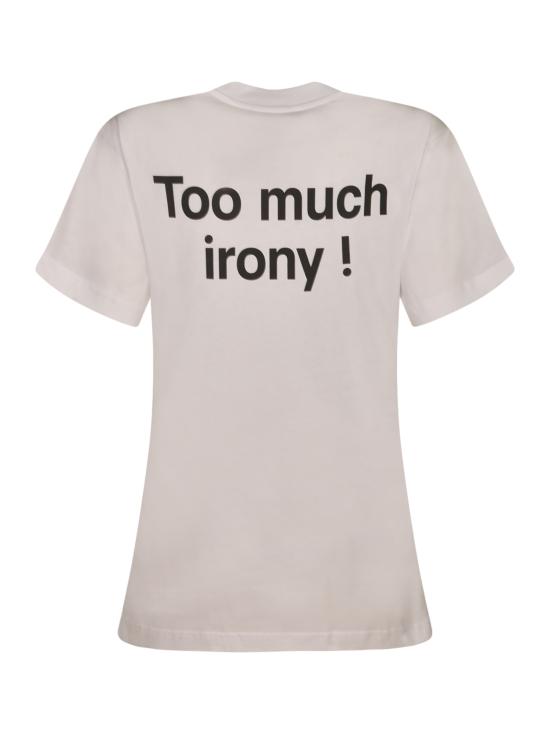 25FW 모스키노 반팔 티셔츠 A07025541 1001 - MOSCHINO