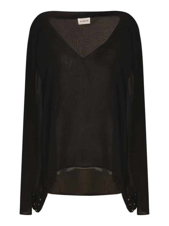 25FW 파로쉬 블라우스 D311690R PRESS 013 Black