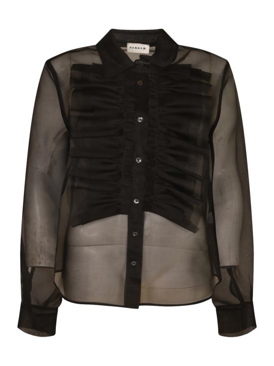 25FW 파로쉬 셔츠 D381261 SORGENTE25 013 Black