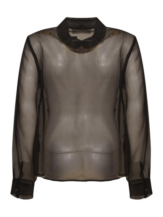 25FW 파로쉬 셔츠 D381261 SORGENTE25 013 Black - PAROSH