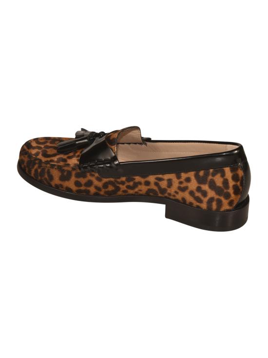 25FW 스튜어트 와이츠먼 로퍼 LOTTIE LOAFER LEOPARD Brown - STUART WEITZMAN
