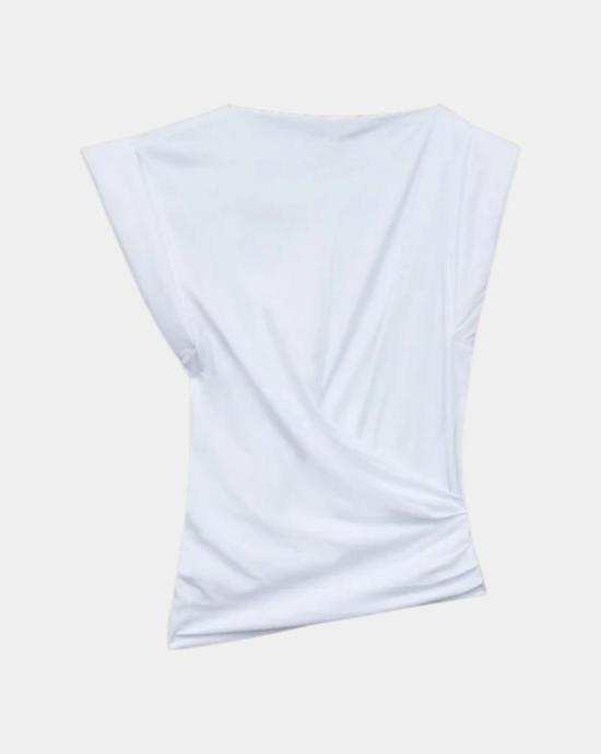 25FW 이자벨마랑 블라우스 TS0207FAA1N41I 20WH White