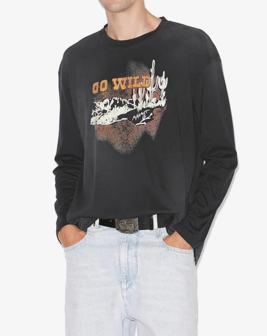 25FW 이자벨마랑 셔츠 TS0262HB C3N04H 01BK Black - ISABEL MARANT