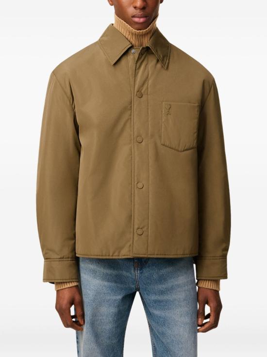 24FW 아미 자켓 HJK829PL0039 298 Brown - AMI