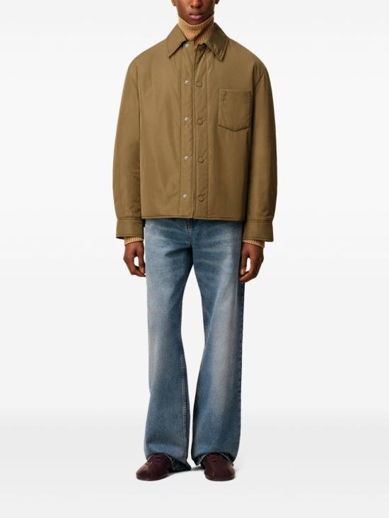 24FW 아미 자켓 HJK829PL0039 298 Brown - AMI