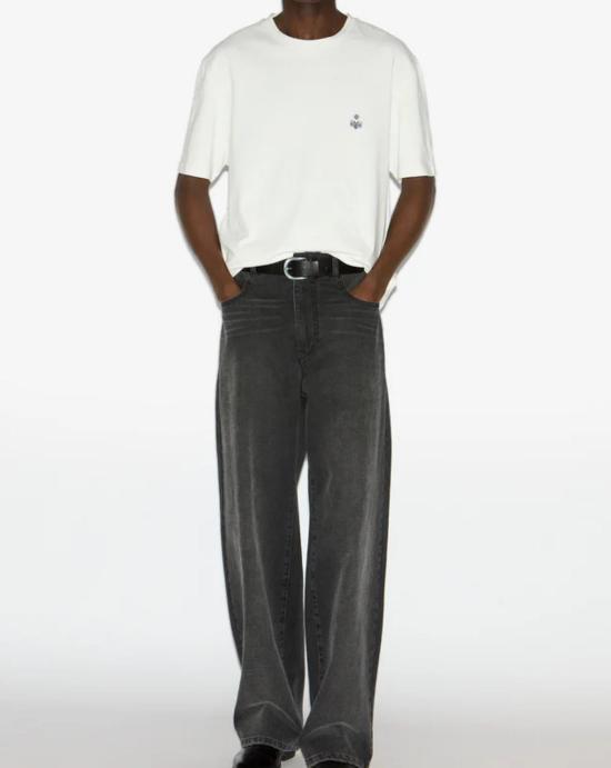 25FW 이자벨마랑 반팔 티셔츠 TS0149HE C1N14H 20CK Chalk - ISABEL MARANT