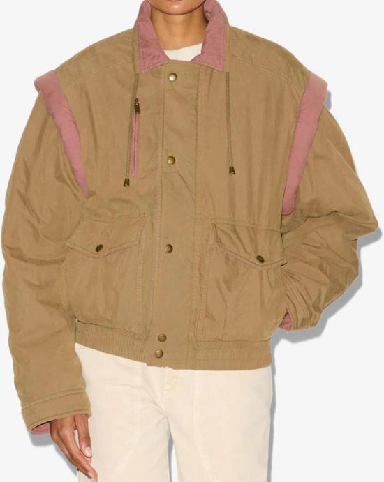 25FW 이자벨마랑 DESHA 자켓 VE0523FA C3G01E 67KI Khaki - ISABEL MARANT