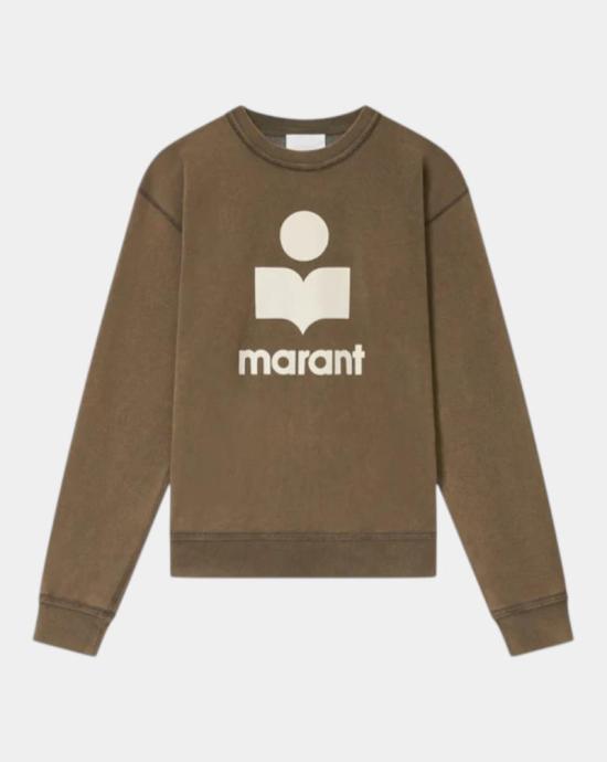 25FW 이자벨마랑 긴팔 티셔츠 SW0029HA C3M06H DBEC Dark bronze ecru