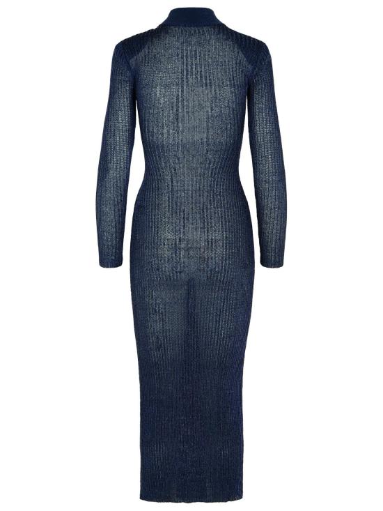 25SS 셀프 포트레이트 롱 원피스 RS25 124X BLBLUE Navy - SELF PORTRAIT