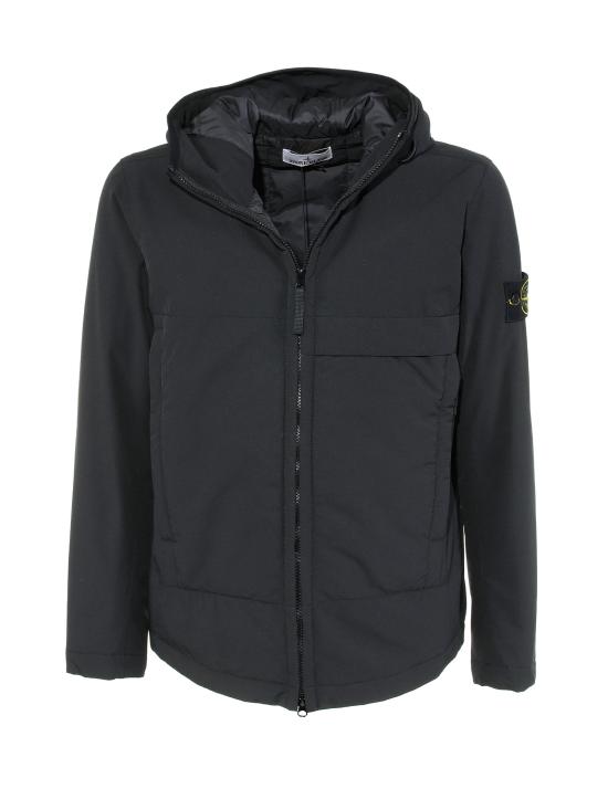  스톤 아일랜드 자켓 7715 40527 V0029 Black - STONE ISLAND