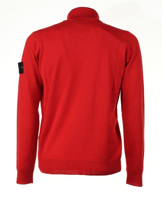  스톤 아일랜드 터틀넥 7715 525C4 V0010 Red - STONE ISLAND