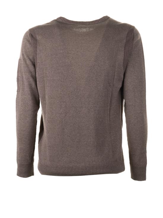  씨피 컴퍼니 스웨터 KN290A 6324A330 GESSO - C.P. COMPANY