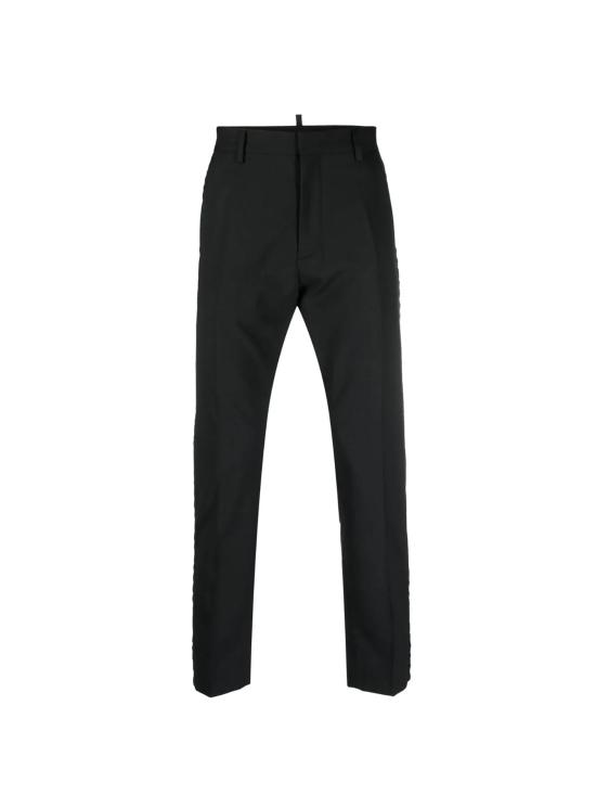  디스퀘어드2 스트레이트 팬츠 S71KB0545 S53632900 Black