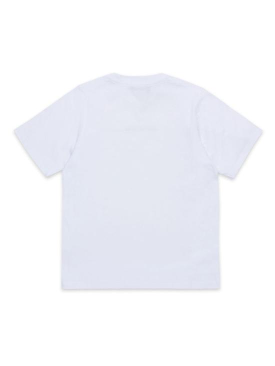 25FW [키즈] 디스퀘어드2 티셔츠 DQ2823 D004G DQ100 White - DSQUARED2