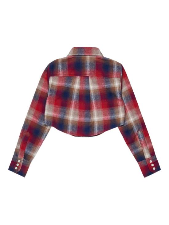 25FW [키즈] 디스퀘어드2 셔츠 DQ3073 D0AED DQ423 Red - DSQUARED2