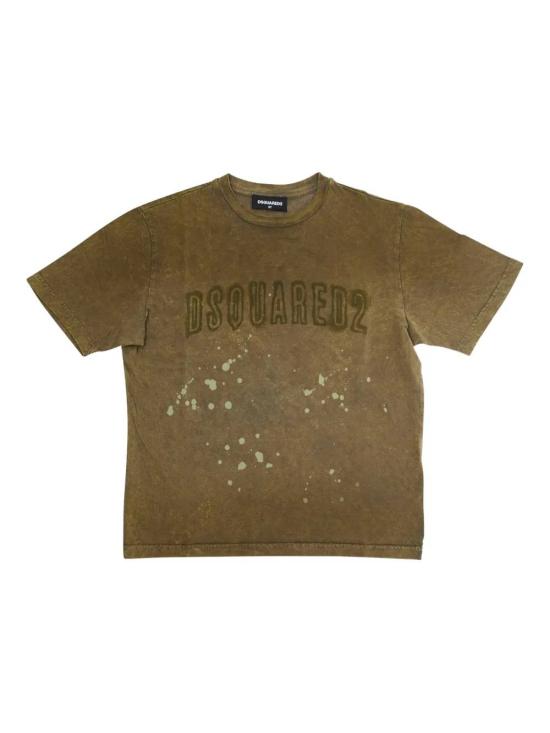 25FW [키즈] 디스퀘어드2 티셔츠 DQ2984 D0AE2 DQ518 Green