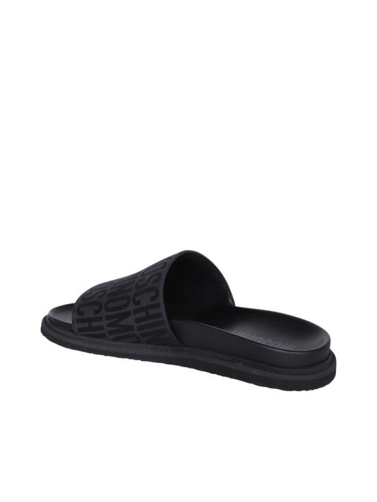 모스키노 뮬/슬리퍼 MM28033G1I 101000 Black - MOSCHINO