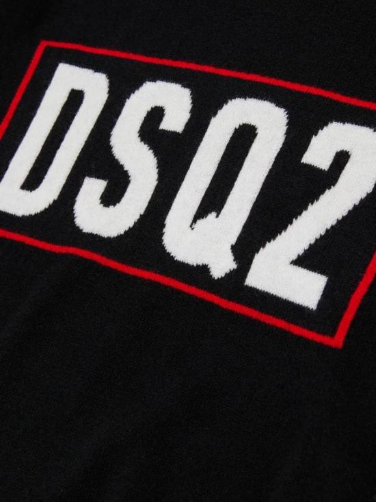 25FW [키즈] 디스퀘어드2 니트/스웻셔츠 DQ3071 D0AFF DQ900 Black - DSQUARED2