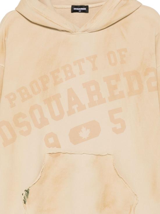 25FW [키즈] 디스퀘어드2 니트/스웻셔츠 DQ3000 D0AE4 DQ774 Beige - DSQUARED2