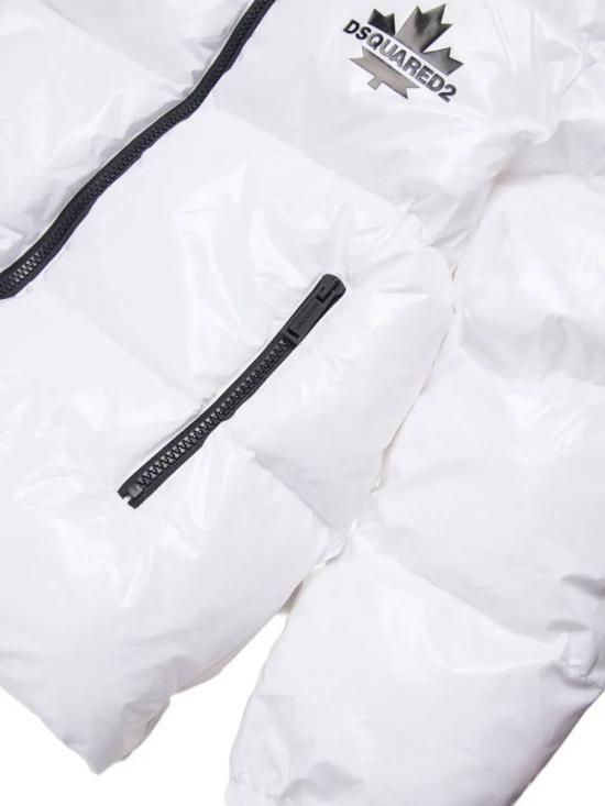 25FW [키즈] 디스퀘어드2 캐주얼 자켓 DQ3042 D0ADY DQ100 White - DSQUARED2