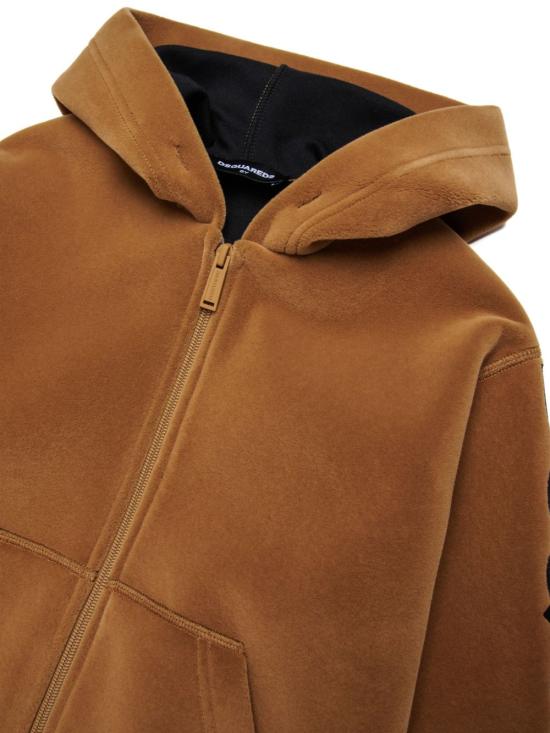 25FW [키즈] 디스퀘어드2 니트/스웻셔츠 DQ3001 D0AF8 DQ721 Brown - DSQUARED2